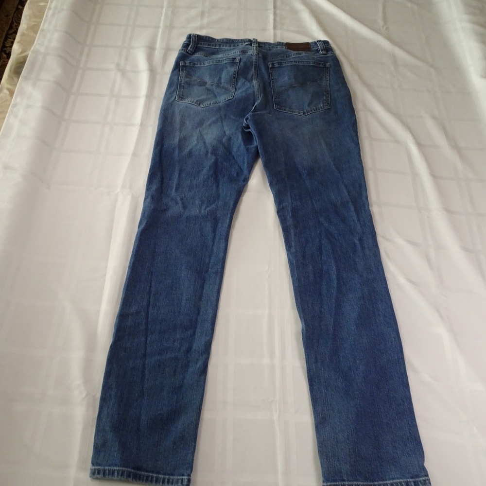 Brothers / Sons Jeans Men's 33x34. Slim straight blue stretch denim pants - Picture 6 of 11